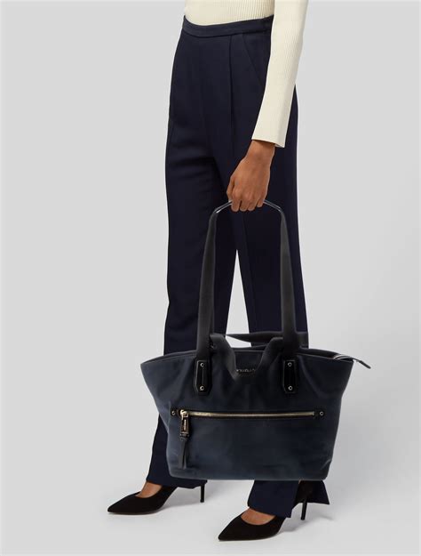 michael kors nylon tote with leather lining